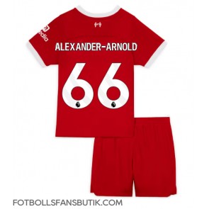 Liverpool Alexander-Arnold #66 Replika Hemmatröja Barn 2023-24 Kortärmad (+ Korta byxor)